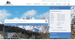 Desktop Screenshot of jasperlibrary.ab.ca